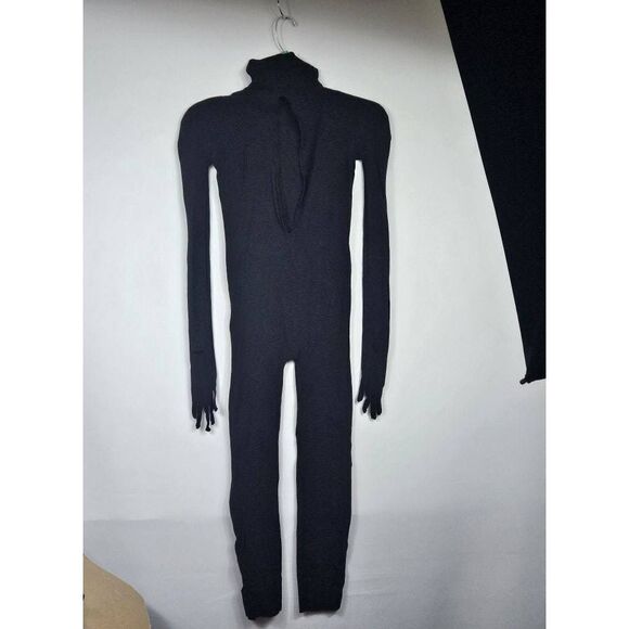 Skims Sheer mesh mock neck catsuit Nwot - Picture 11 of 13